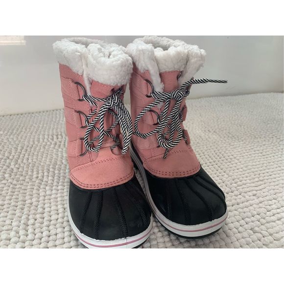 "Cat & Jack" Other - Girls pink Snow Boots Size 1